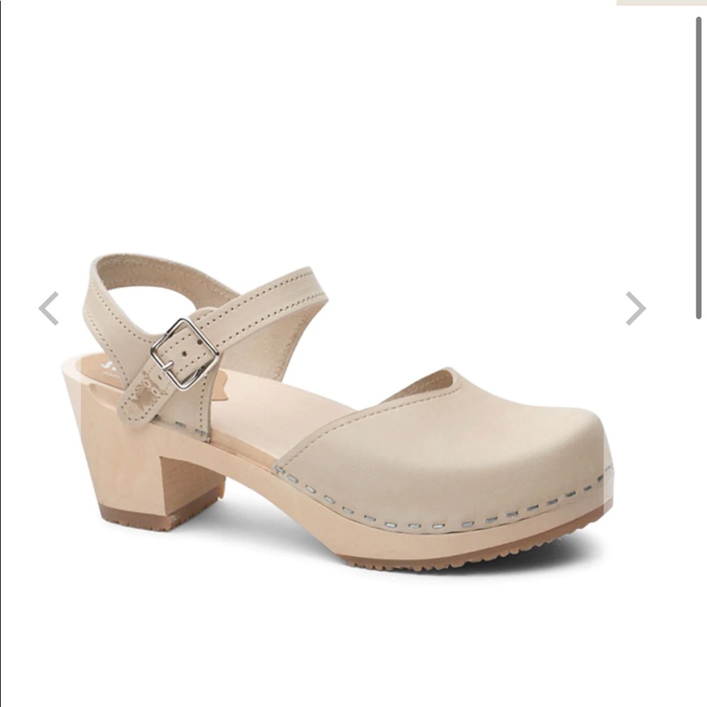 Sandgrens Hand Made clogs VICTORIA - SAND